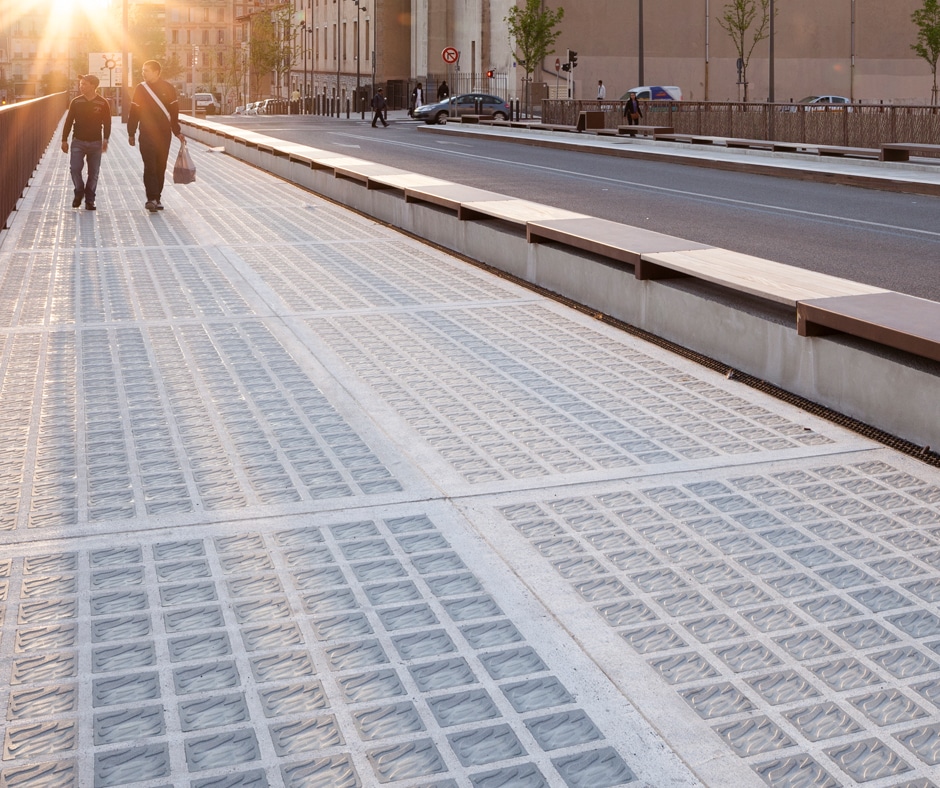 Passerelle végétale de Marseille (piétonne) 